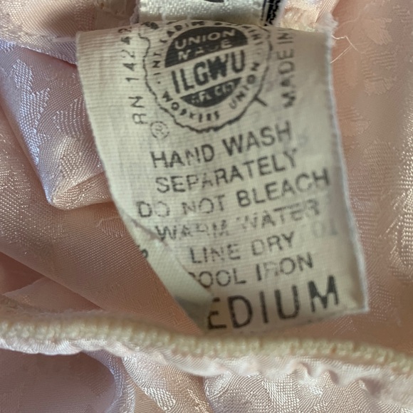 Vintage Christian Dior Petal Pink Lace Detail Slip - Picture 4 of 16